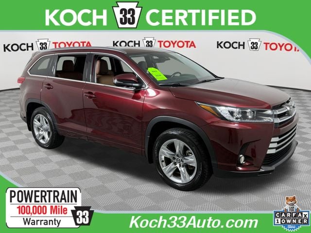 2018 Toyota Highlander Limited