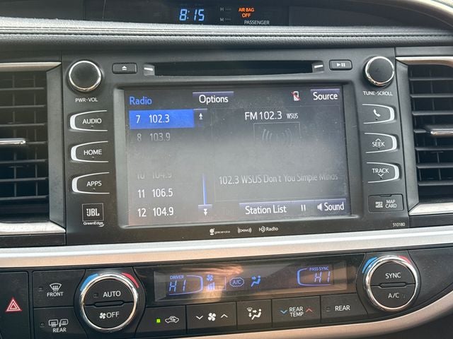 2018 Toyota Highlander Limited Platinum