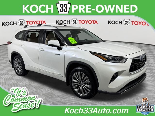 2021 Toyota Highlander Hybrid Platinum