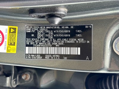 2016 Toyota Highlander XLE V6