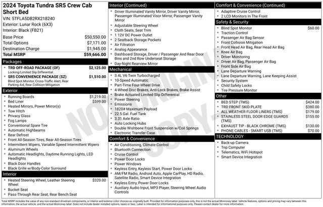2024 Toyota Tundra SR5