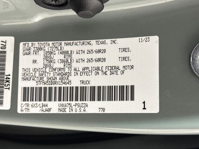 2024 Toyota Tundra 1794