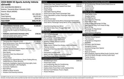2020 BMW X5 xDrive40i