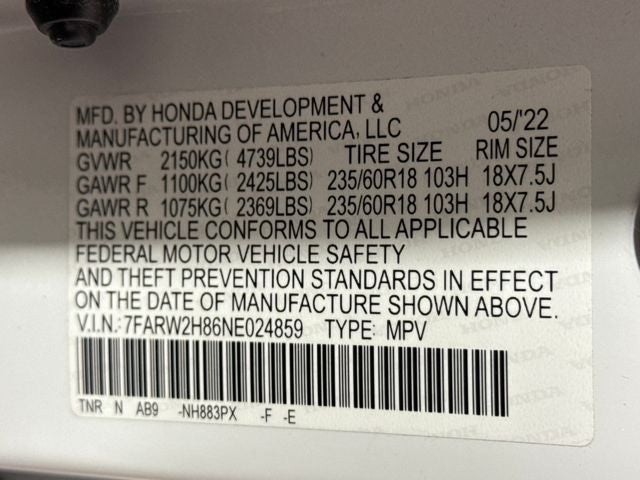 2022 Honda CR-V EX-L