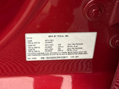 2023 Tesla Model Y Long Range