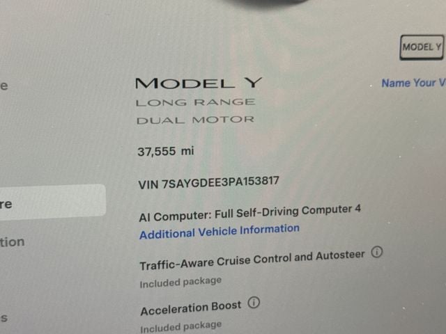 2023 Tesla Model Y Long Range