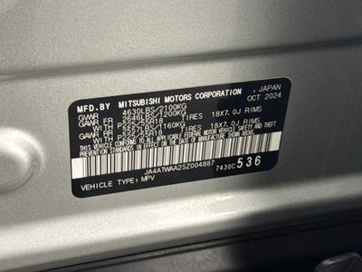 2025 Mitsubishi Eclipse Cross SE