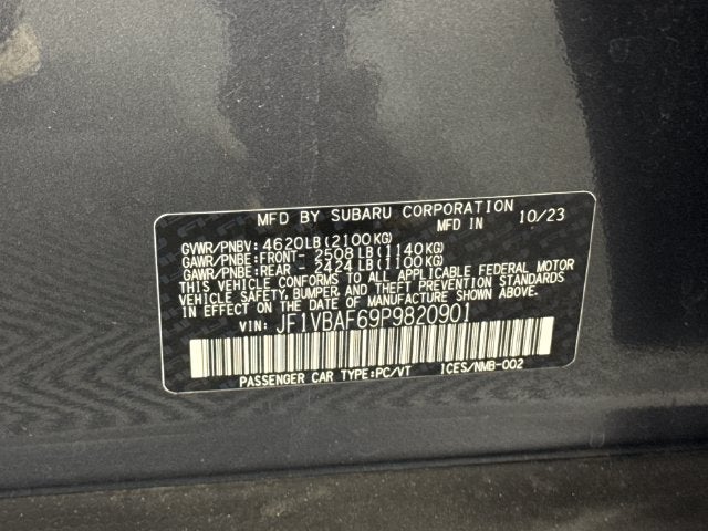 2023 Subaru WRX Premium