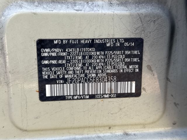 2014 Subaru XV Crosstrek 2.0i Premium