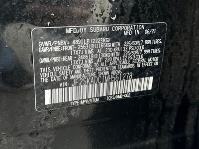 2021 Subaru Forester Base