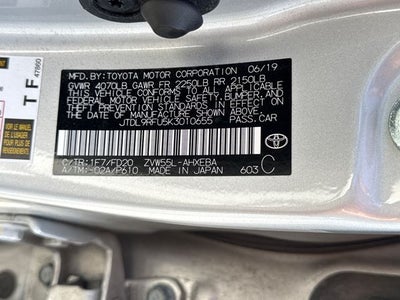 2019 Toyota Prius LE AWD-e