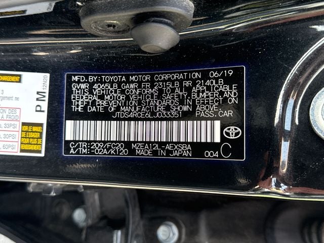 2020 Toyota Corolla SE