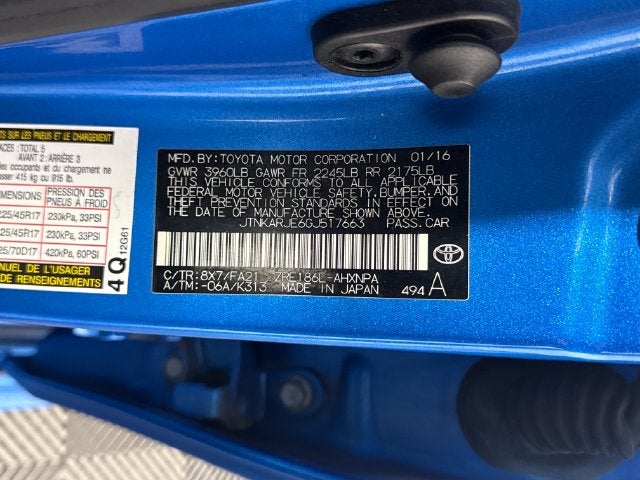 2016 Scion iM Base