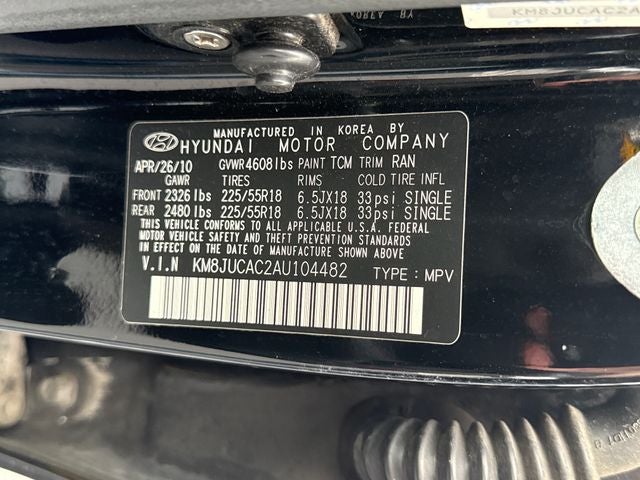 2010 Hyundai Tucson Limited
