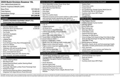 2020 Buick Envision Essence