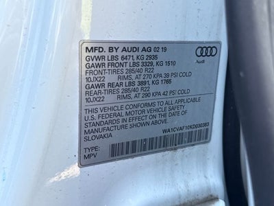 2019 Audi Q8 3.0T Prestige quattro