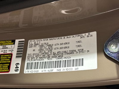 2026 Toyota Tacoma TRD Sport