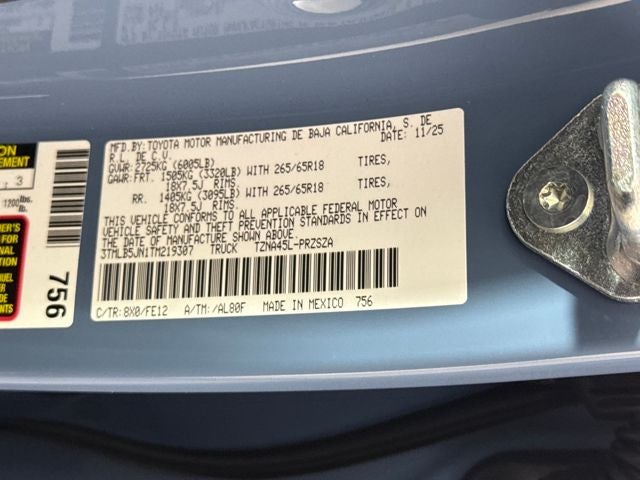 2026 Toyota Tacoma TRD Sport