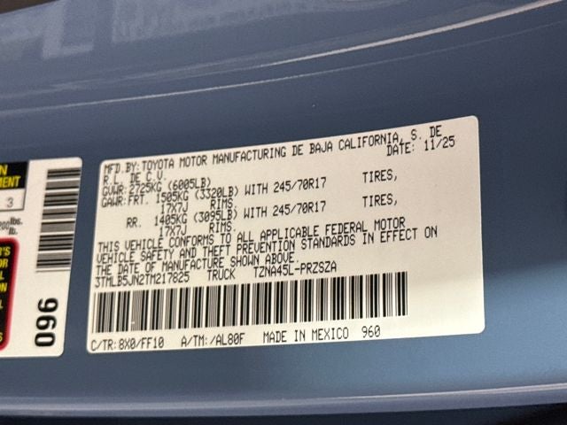 2026 Toyota Tacoma SR5