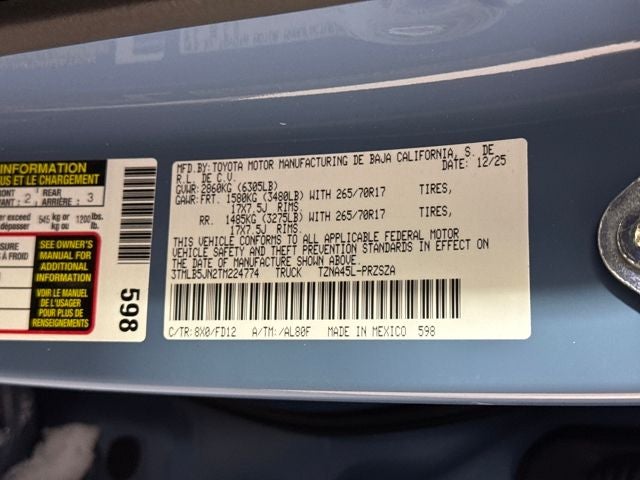 2026 Toyota Tacoma TRD Off-Road