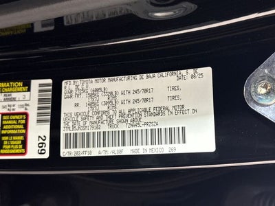 2025 Toyota Tacoma SR5