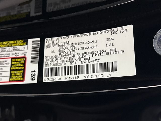 2026 Toyota Tacoma Limited