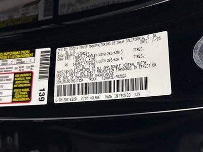 2026 Toyota Tacoma Limited