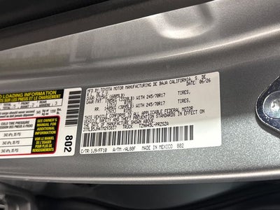 2026 Toyota Tacoma SR5