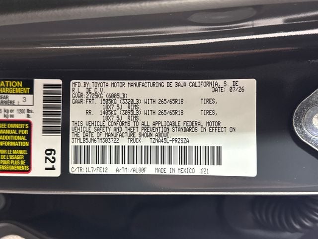 2026 Toyota Tacoma TRD Sport