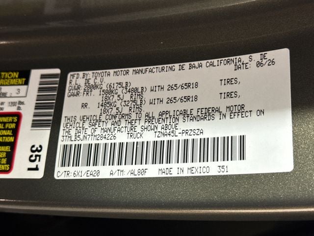 2026 Toyota Tacoma TRD Sport