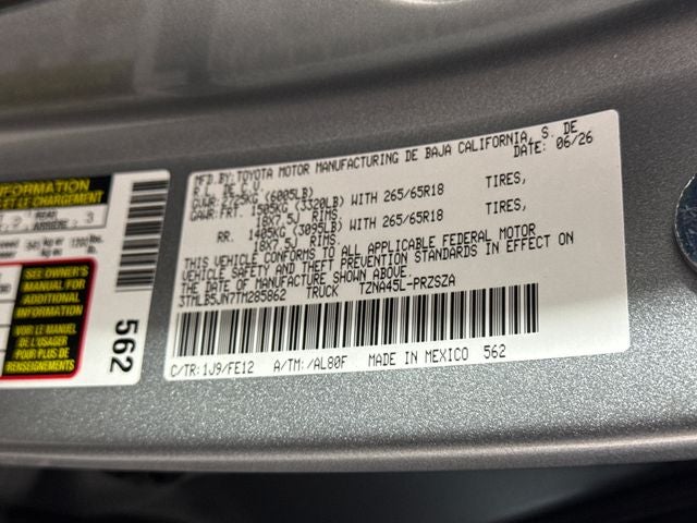 2026 Toyota Tacoma TRD Sport
