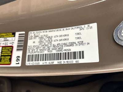 2026 Toyota Tacoma TRD Sport