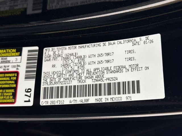 2026 Toyota Tacoma TRD Off-Road