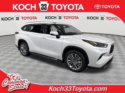 2026 Toyota Highlander Hybrid Hybrid Platinum