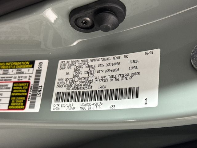 2026 Toyota Tundra Limited