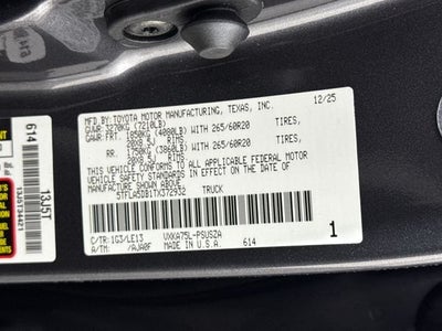 2026 Toyota Tundra SR5