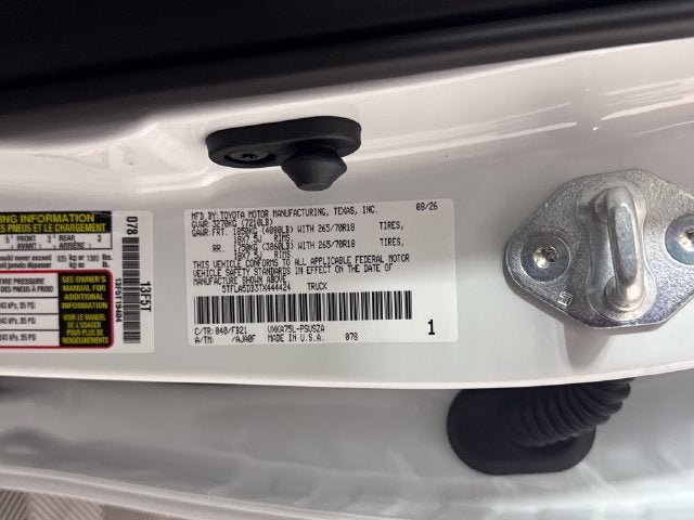 2026 Toyota Tundra SR5