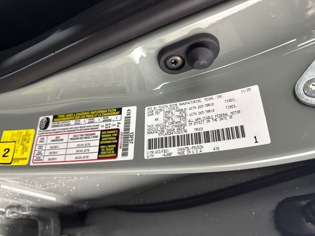 2026 Toyota Tundra SR5