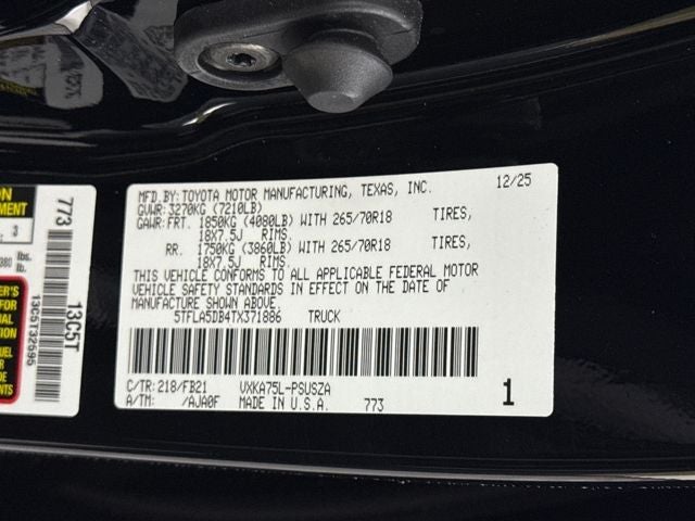 2026 Toyota Tundra SR5