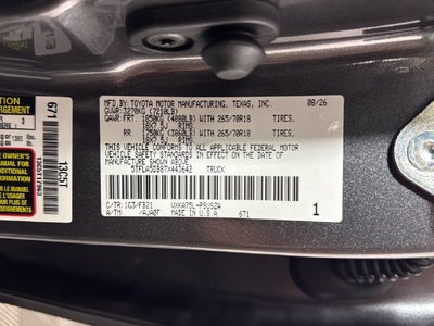 2026 Toyota Tundra SR5