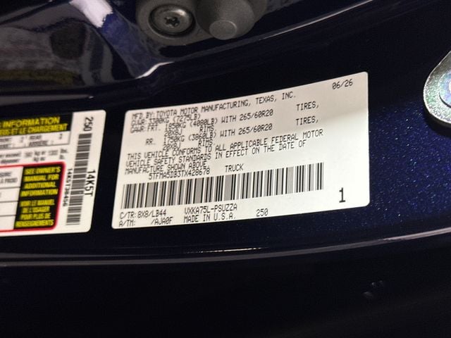 2026 Toyota Tundra 1794 Edition