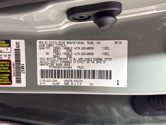 2026 Toyota Tundra 1794 Edition