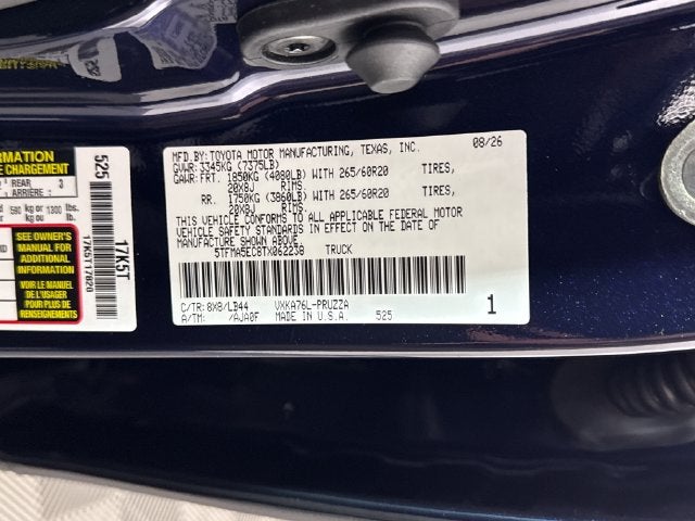 2026 Toyota Tundra 1794 Edition