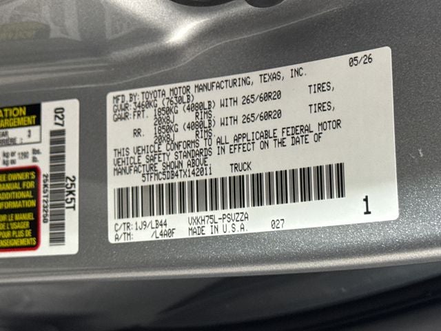 2026 Toyota Tundra i-FORCE MAX 1794 Edition i-FORCE MAX