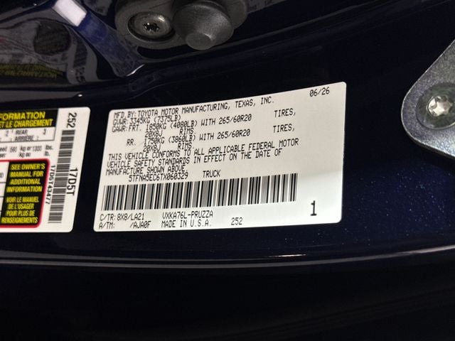 2026 Toyota Tundra Platinum