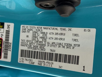 2026 Toyota Tundra i-FORCE MAX TRD Pro