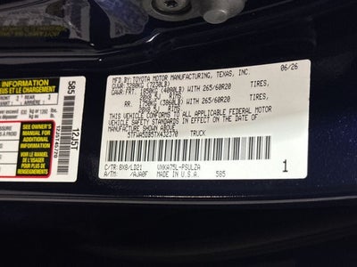 2026 Toyota Tundra Limited