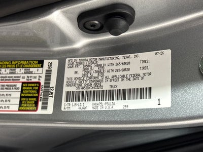 2026 Toyota Tundra Limited