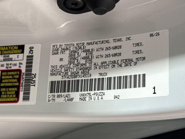 2026 Toyota Tundra i-FORCE MAX Platinum i-FORCE MAX