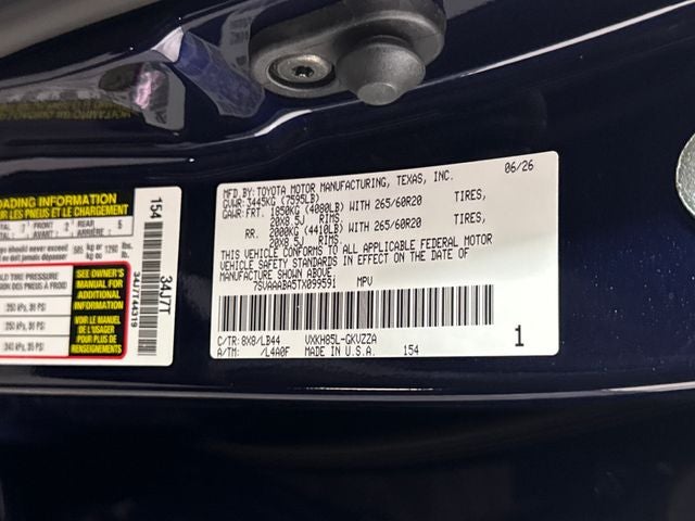 2026 Toyota Sequoia 1794 Edition